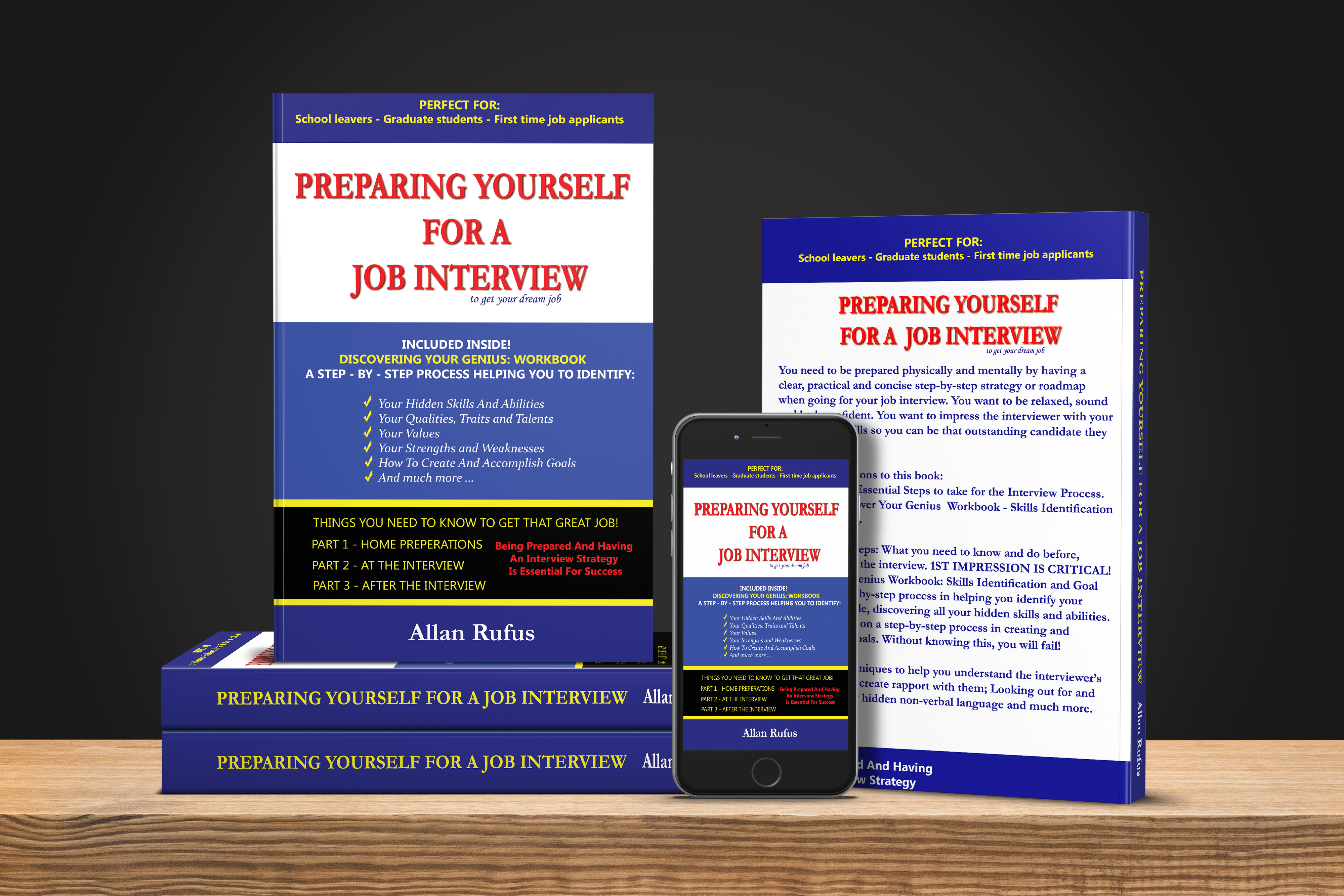 Preparing Yourself For A Job Interview Book and Ebook by Allan Rufus