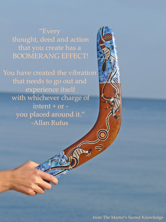 Boomerang effect