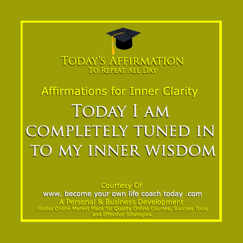 Inner Clarity tuned into own wisdom - Copy